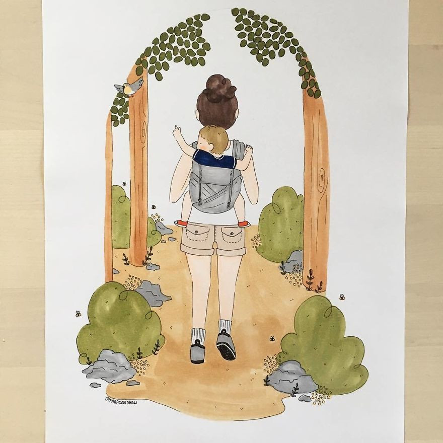 Mẹ con ta cùng đi khám phá thế giới nào.