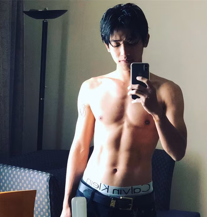 Thân hình chuẩn của Thành Trung