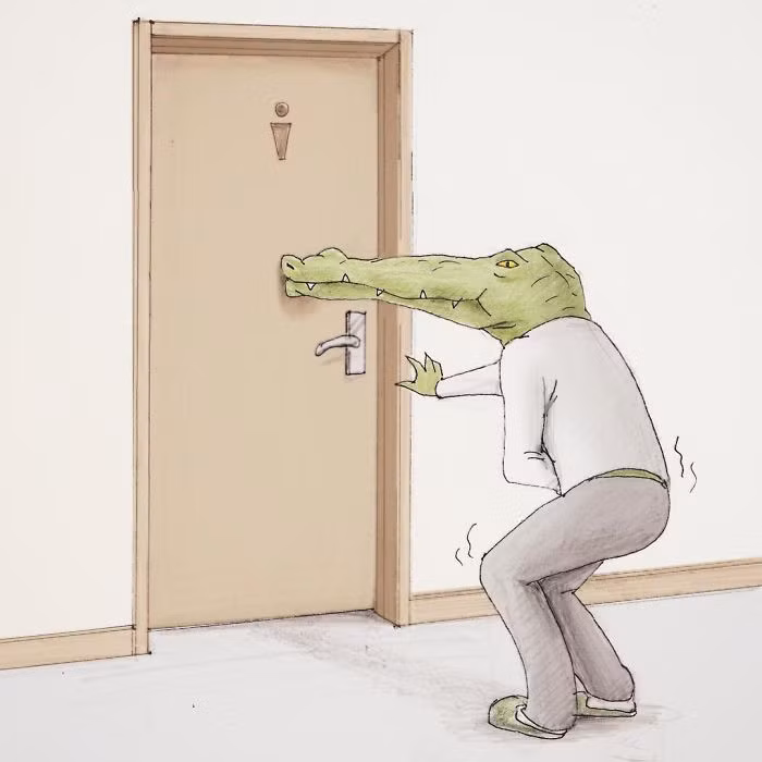 Bo tranh: Ca sau se bi hai ra sao neu song nhu loai nguoi?