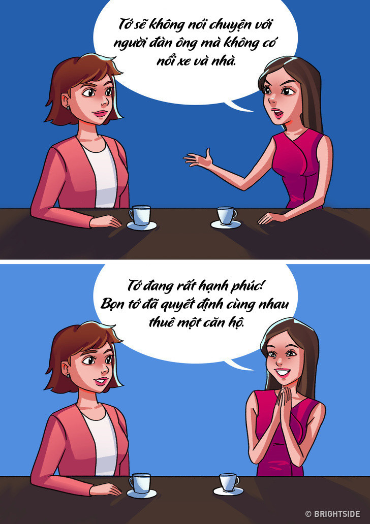 5. Đòi hỏi quá nhiều: Một số bạn gái có thói quen đưa ra danh sách dài yêu cầu cho bạn trai tiềm năng trong khi không nghĩ đến chuyện sẽ mang lại cho họ những gì. Dù là người đàn ông lý tưởng nhất cũng sẽ không gắn bó với một người con gái như vậy. Chính vì vậy họ chưa thể bỏ mác gái ế lâu năm Ngân Anh T