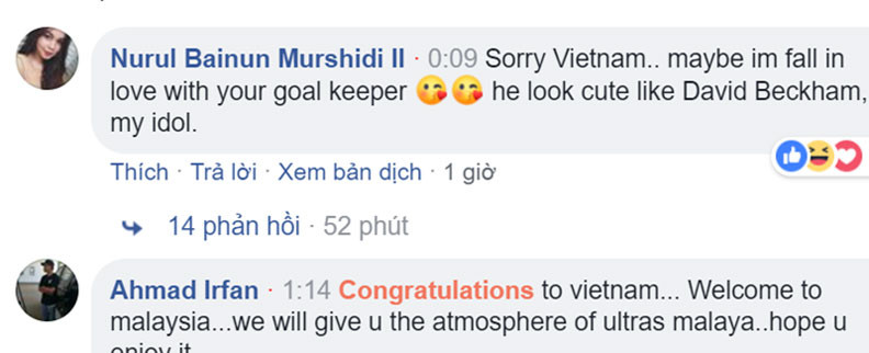 Fan nu nguc khung Malaysia cong khai noi loi yeu Dang Van Lam