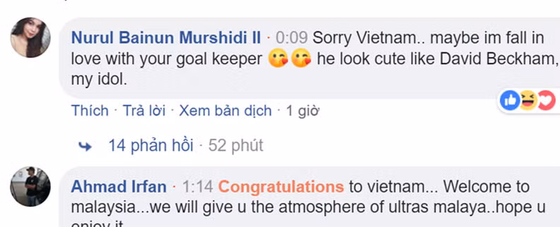 Fan nu nguc khung Malaysia cong khai noi loi yeu Dang Van Lam