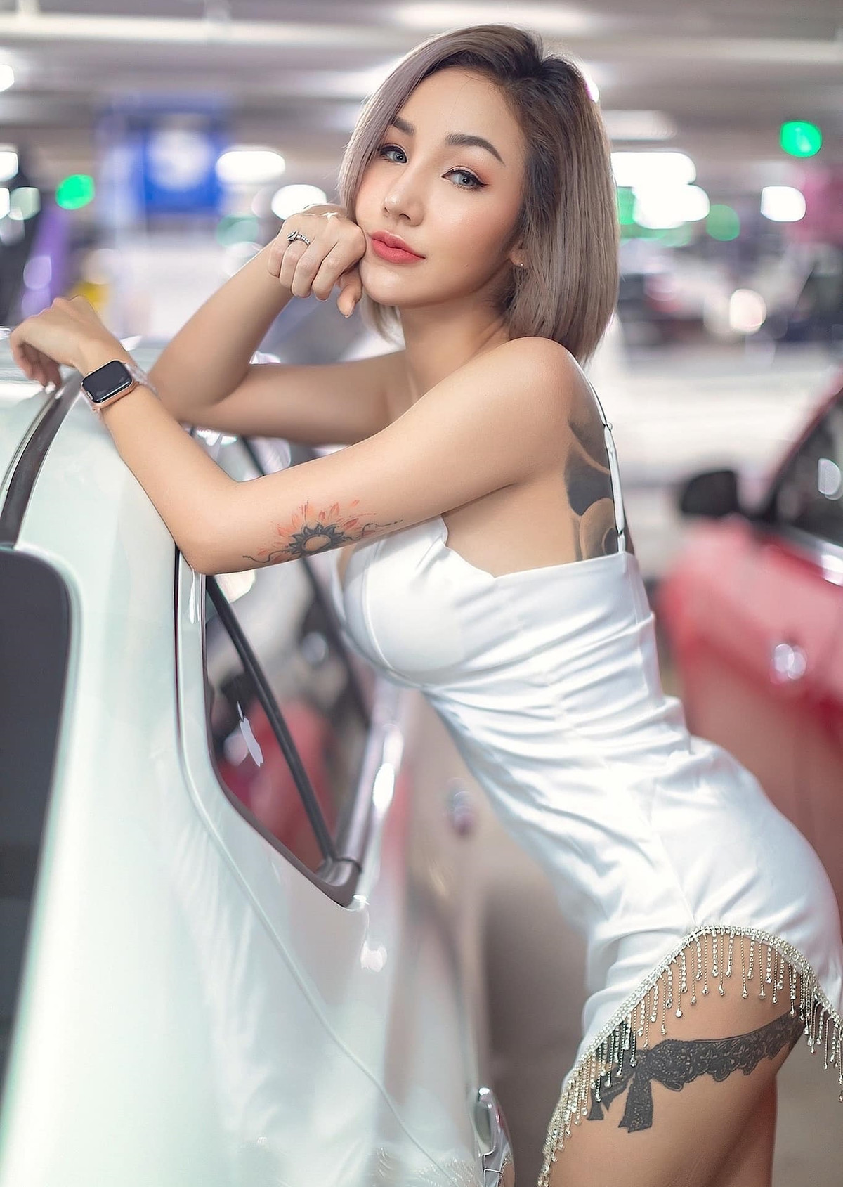 Chalinee Udomchanachai cho biết, cô không ngại diện nội y vì cô rất tự tin về vẻ đẹp hình thể của mình.