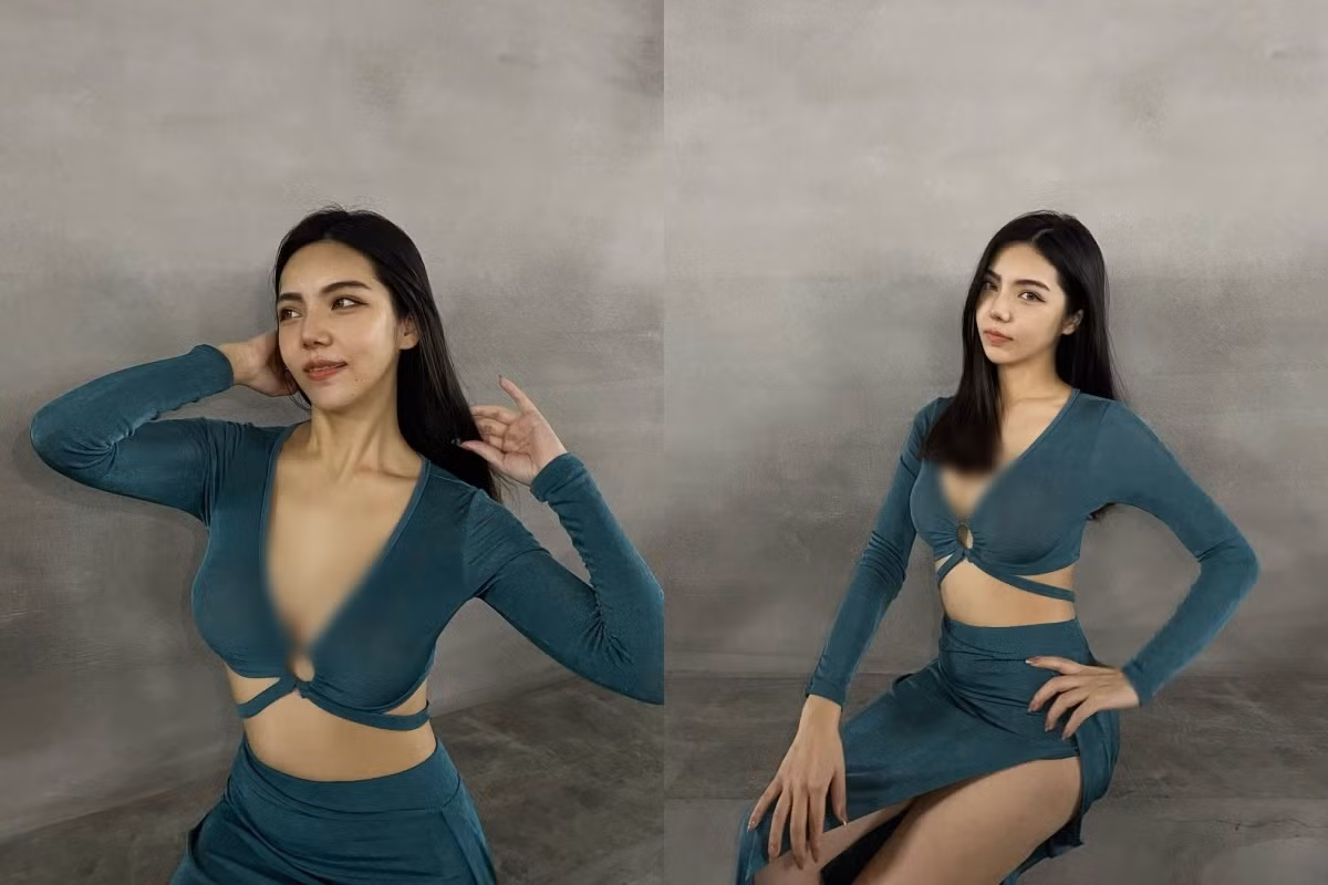 Họ cho rằng, với sắc vóc này, dù diện bất cứ trang phục nào, hot girl Nghi Hân cũng sẽ trở thành tâm điểm của sự chú ý.