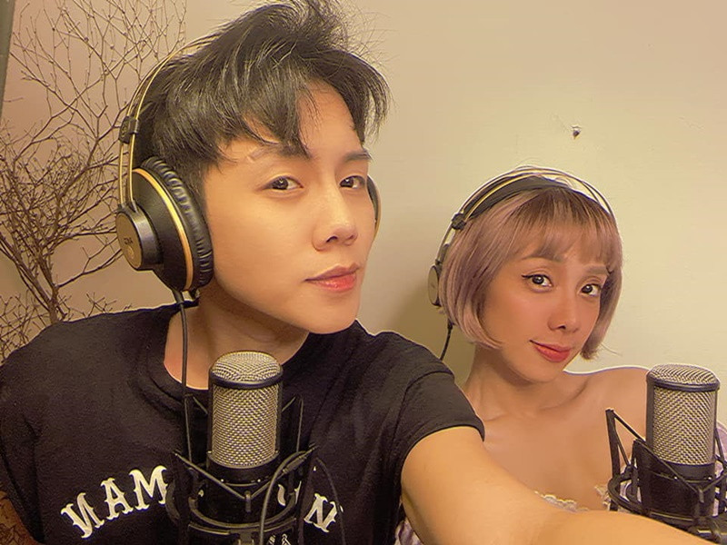 Lan Trinh và người yêu khẳng định cả hai bị oan, bị gài bẫy và tấn công khi bị tố lăng nhăng, “trà xanh” . Ảnh: FBNV