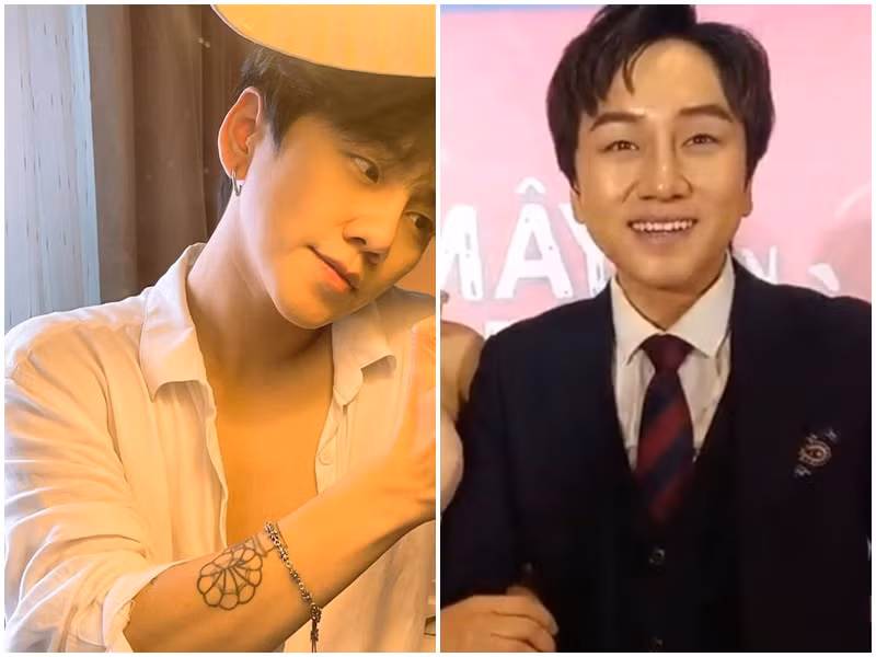 Gương mặt của Kenji trở nên phong trần hơn. Một số cư dân mạng đặt nghi vấn người yêu của Miko Lan Trinh đã chỉnh sửa gương mặt. Ảnh: Yeah1, FBNV