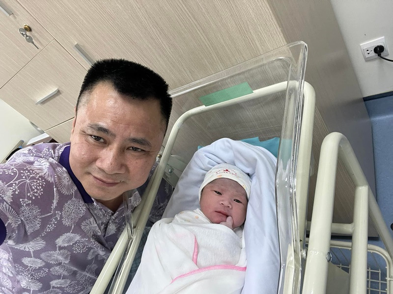 Mới đây, Minh Nguyệt sinh con trai thứ ba.