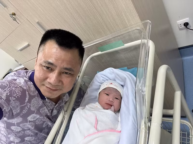 Mới đây, Minh Nguyệt sinh con trai thứ ba.