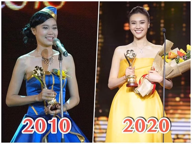 Lan Ngọc có trong tay không ít giải thưởng như: Nữ diễn viên được yêu thích nhất tại Mai Vàng 2011, Nữ diễn viên chính xuất sắc tại Liên hoan phim quốc gia 2011, Nữ chính phim truyện nhựa tại Cánh diều vàng 2010, Nữ diễn viên chính xuất sắc tại Cánh diều vàng 2015, Nữ diễn viên được yêu thích nhất và giải Nghệ sĩ của năm tại Mai Vàng 2019. Ảnh: FBNV