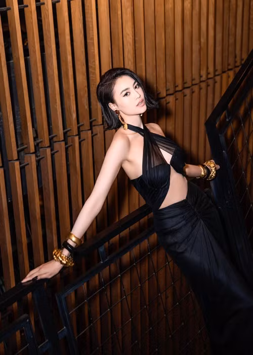 Lan Ngọc hiện tại là một trong những nghệ sĩ đắt show quảng cáo. Ca sĩ Sơn Thạch từng cho biết, Lan Ngọc là ngọc nữ quảng cáo. Ảnh: FBNV