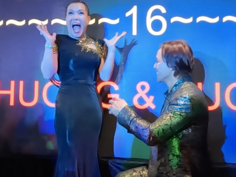 Anh tinh be tinh ben chong cua nu danh hai giau nhat Vbiz Viet Huong