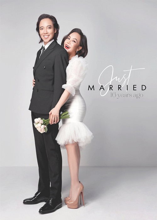 Ở Việt Nam, công việc của Việt Hương bận rộn nên Hoài Phương vẫn đảm nhiệm vai trò quán xuyến việc nhà, chăm sóc con gái. Ảnh: FBNV