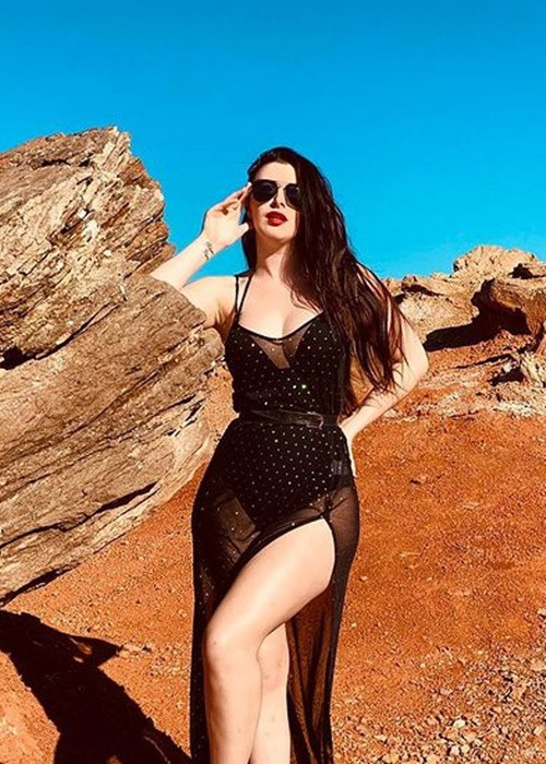 Chân dài đang theo học chuyên ngành nghệ thuật tự do tại trường Đại học Harvard. Ngoài ra, cô làm diễn viên, người mẫu, MC và điều hành một công ty áo tắm. Ảnh: Instagram