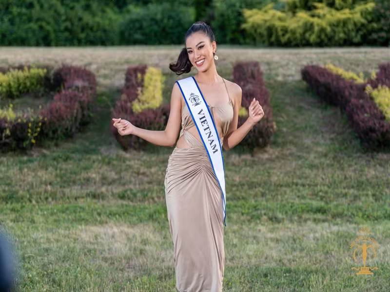 Hiện tại, đại diện Việt Nam chưa có mặt trong top 10 giải bình chọn do khán giả. Ảnh: Miss Supranational -Vietnam