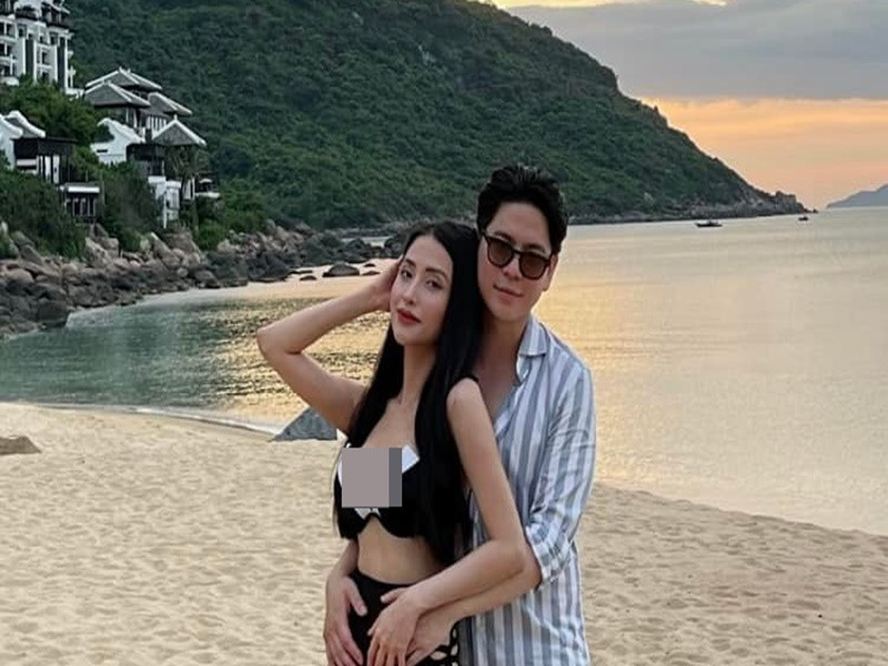 Trên trang cá nhân, Mai Hồ vừa chia sẻ loạt ảnh bên ông xã Nam Bùi trong chuyến du lịch ở Đà Nẵng sau khi từ Đức về Việt Nam.