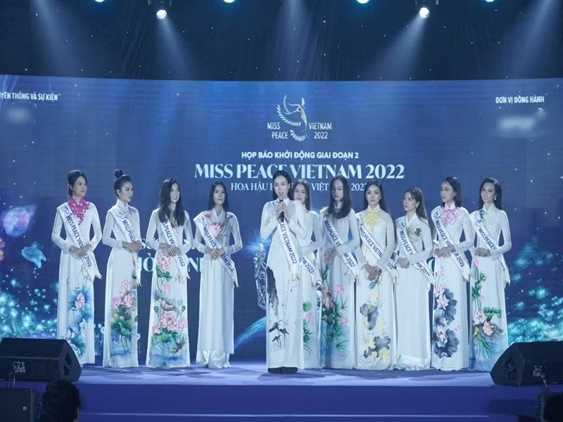 Mới đây, ban tổ chức Miss Peace Vietnam 2022 cho biết, cuộc thi bỏ phần thi bikini. Ảnh: VOV