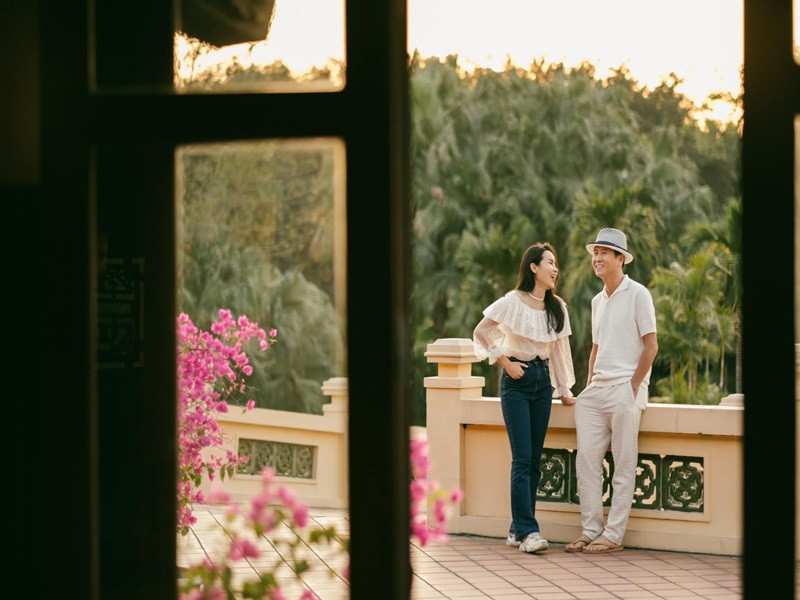 Cặp đôi có những chuyến du lịch hâm nóng tình cảm vợ chồng.