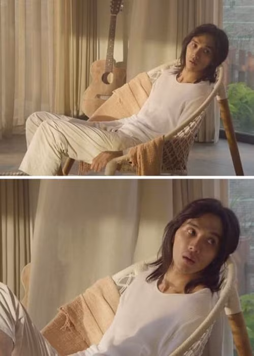 Thực tế, Thuận Nguyễn giảm cân để đóng phim "Bẫy ngọt ngào". Nam người mẫu chủ định giảm 23kg từ 91 kg xuống 68 kg trong khoảng 3 tháng rưỡi. Ảnh: Công lý và xã hội