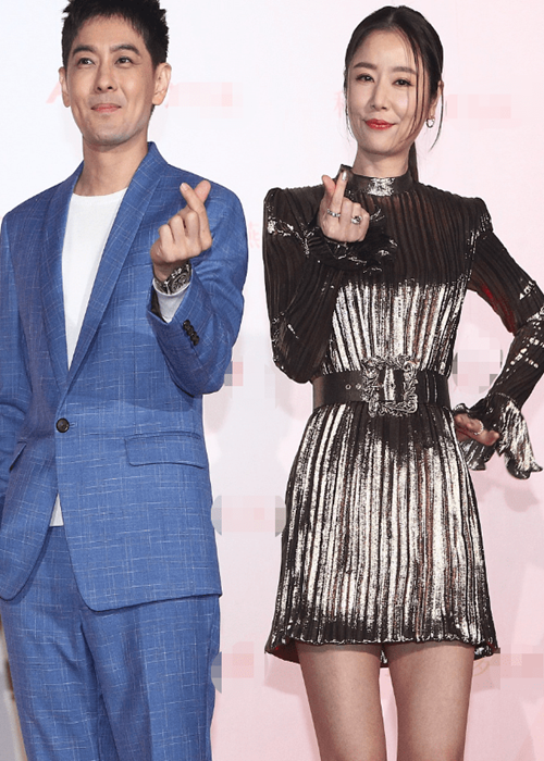 Lâm Chí Dĩnh chia sẻ: "Tất cả đều đã là chuyện quá khứ". Lâm Tâm Như tiếp lời: "Hơn nữa, chúng tôi không phải là người yêu cũ của nhau, mà là người yêu rất cũ". Ảnh: Tiền Phong