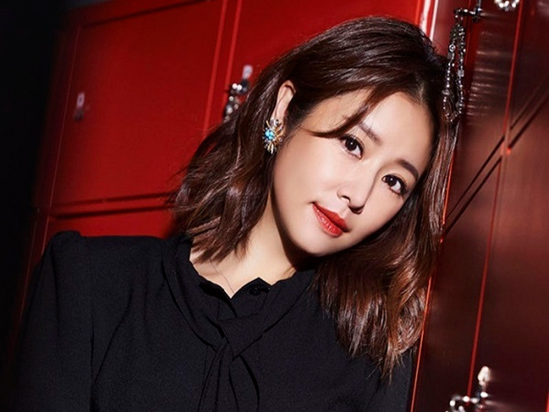 Mới đây, khi tham dự sự kiện thương mại ở Đài Loan, Lâm Tâm Như chia sẻ, cô và Hoắc Kiến Hoa đều đứng ngồi không yên khi biết tin Lâm Chí Dĩnh gặp tai nạn giao thông. Ảnh: Vietnamnet