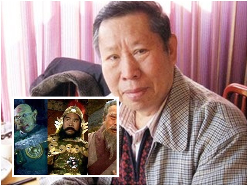 Trong "Tây du ký" 1986, nghệ sĩ Hàn Thiện Tục đảm nhận vai Kim Giác đại vương, Hắc hùng tinh. Năm 2016, ông qua đời ở tuổi 79 sau thời gian mắc bệnh hiểm nghèo. Ảnh: Zing