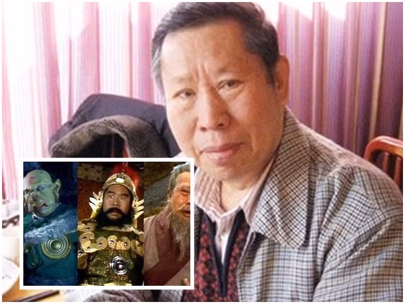 Trong "Tây du ký" 1986, nghệ sĩ Hàn Thiện Tục đảm nhận vai Kim Giác đại vương, Hắc hùng tinh. Năm 2016, ông qua đời ở tuổi 79 sau thời gian mắc bệnh hiểm nghèo. Ảnh: Zing