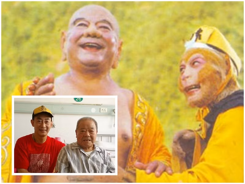 Nghệ sĩ Thiết Ngưu nổi tiếng nhờ đóng vai Phật Di Lặc. Năm 2015, ông qua đời ở tuổi 93. Ảnh: Zing