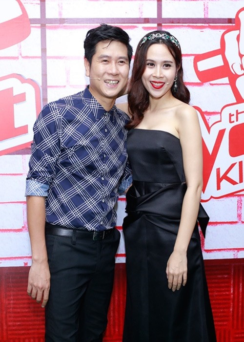 Trong 5 lần ngồi ghế nóng của Giọng hát Việt nhí, anh cùng Lưu Hương Giang đã có đến 3 lần đưa học trò trở thành quán quân của cuộc thi. Ảnh: Lao động