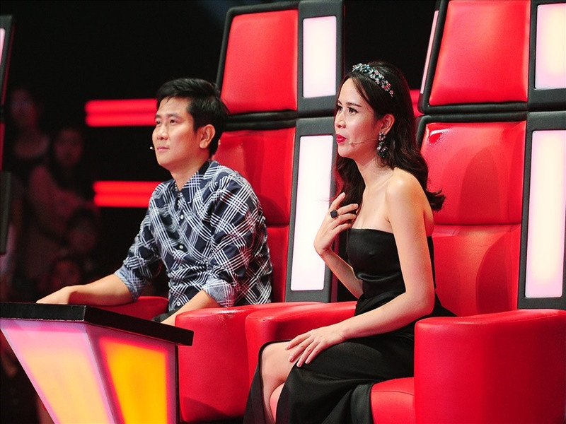 Hồ Hoài Anh làm giám khảo, huấn luyện viên của nhiều cuộc thi âm nhạc như Giọng hát Việt nhí, Giọng hát Việt, Sing my song, Vietnam Idol, Sao Mai điểm hẹn. Ảnh: Lao động