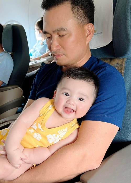 Nam diễn viên nổi tiếng một thời hiện tại tập trung kinh doanh, chăm lo gia đình. Ảnh: FBNV