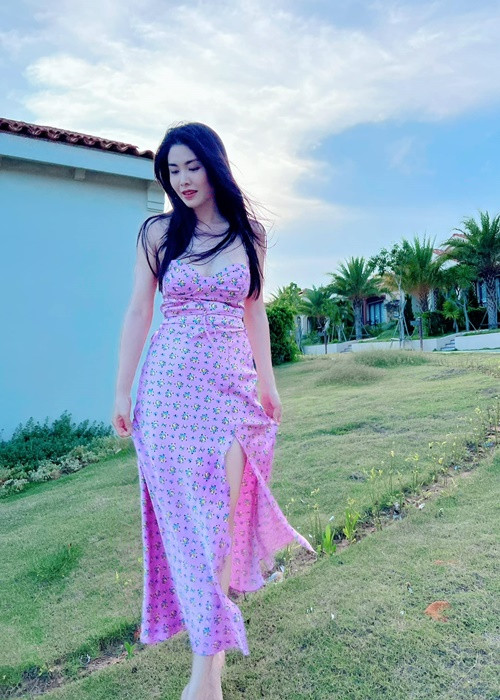 Nhiều người ghen tỵ với Thủy Anh khi cô được chồng chiều chuộng như bà hoàng.