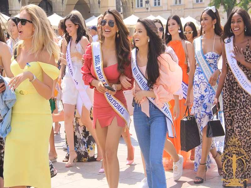 Cuộc thi Hoa hậu Siêu quốc gia 2022 có sự tham gia của khoảng 70 thí sinh. Ảnh: Miss Supranational