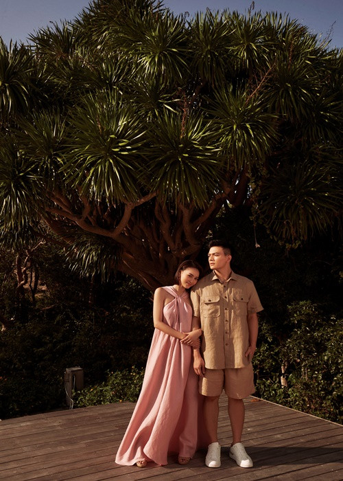 Cặp đôi màn ảnh diện các thiết kế mới của NTK Đỗ Mạnh Cường.