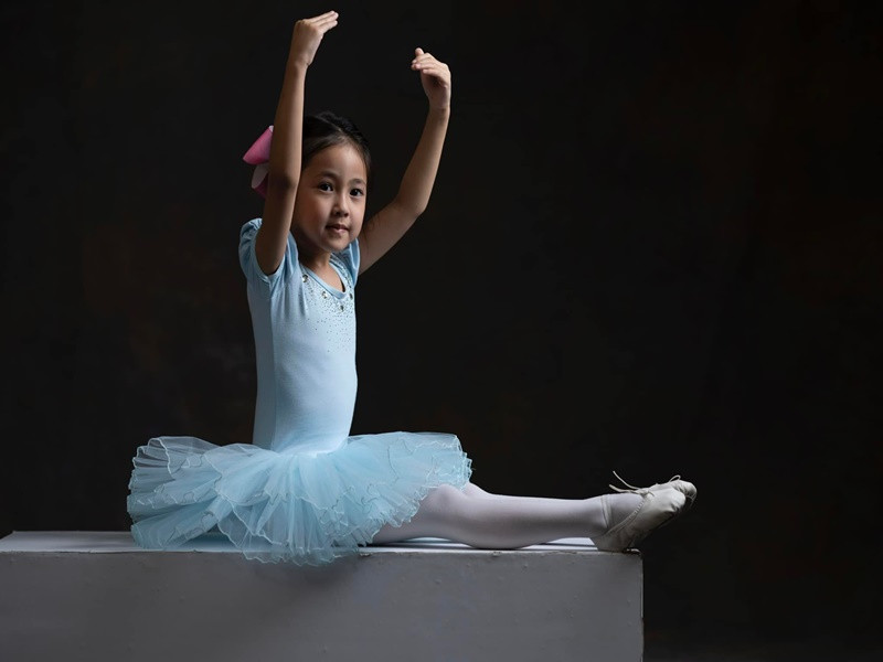 Con gái của Hà Kiều Anh học múa ballet từ năm 3 tuổi.