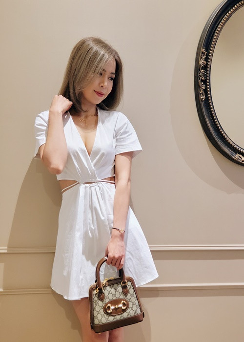 Trước khi mang bầu lần 3, Lan Phương vốn sở hữu vóc dáng thon gọn, quyến rũ.