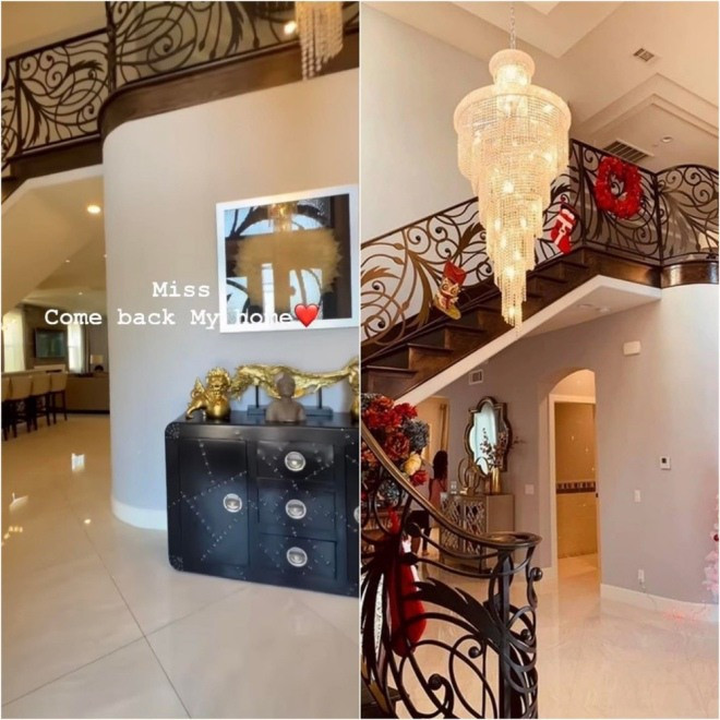 Các đồ trang trí trong nhà đều được đích thân nữ ca sĩ chọn lựa, mua sắm.