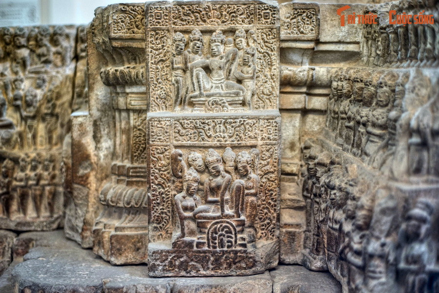 Hiện vật này là bằng chứng sống động cho một giai đoạn phát triển rực rỡ về về văn hóa, tín ngưỡng, kiến trúc và điêu khắc của vương quốc Champa vào thời điểm cách đây hơn 1.000 năm.