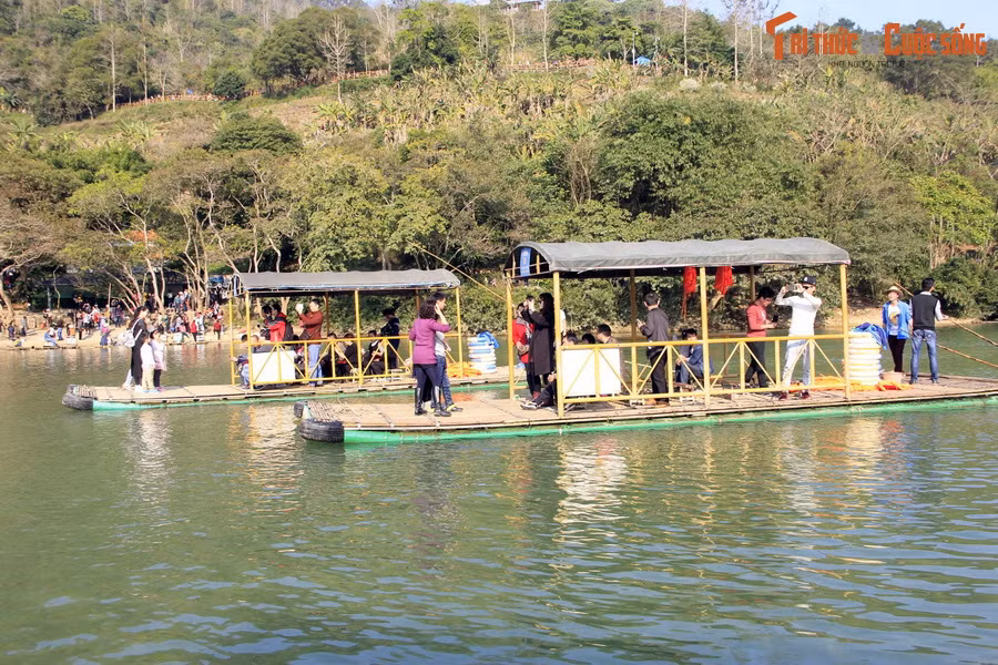 Từ tháng 9/2023, thác Bản Giốc trở thành khu cảnh quan khai thác chung đầu tiên trên biên giới Việt - Trung, gồm 200 ha lãnh thổ Việt Nam và 200 ha lãnh thổ Trung Quốc. Ảnh: Đức Thuận.