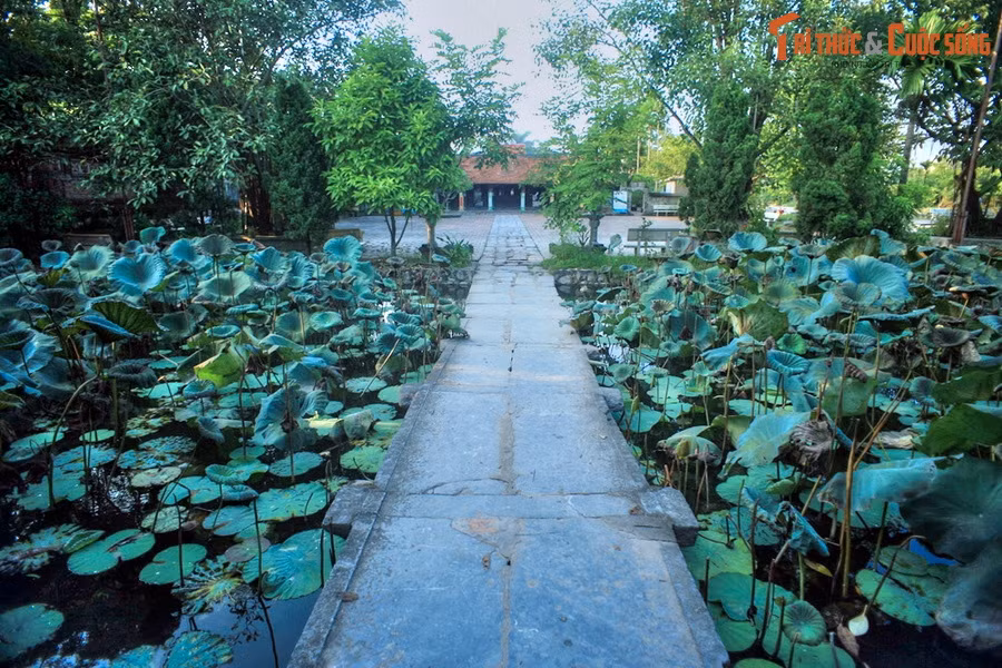 Luồng nước hung dữ từ trận đại hồng thủy ấy đã cuốn theo một bè gỗ. Điều kỳ lạ là trên bè ngự một quả chuông vàng rất đẹp. Chiếc bè trôi qua nhiều nơi nhưng không dừng lại.