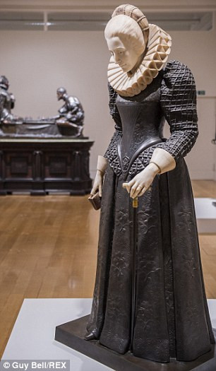 Tác phẩm điêu khắc khắc học chân dung Nữ hoàng Elizabeth I.