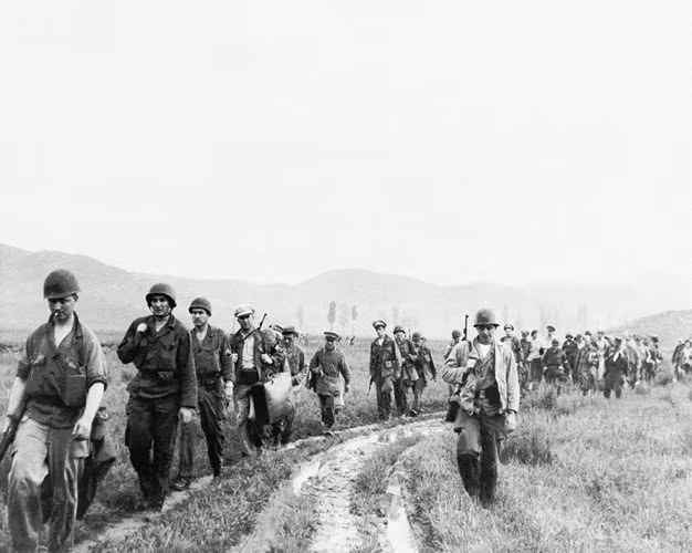 Số lượng binh sĩ được Liên Hợp Quốc gửi đến Hàn Quốc chiến đấu trong Chiến tranh Triều Tiên khoảng 40.000 người.