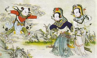 Thêm vào đó, người Trung Quốc còn chơi tranh cắt từ giấy đỏ, các con giáp... và treo ở trong nhà hay dán ở ngoài cửa. Đây là hình tượng biểu trưng cho sự may mắn, hạnh phúc.