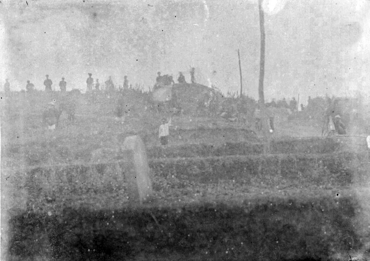 Khu vực diễn ra trận Cầu Giấy giữa Francis Garnier và quân Cờ Đen ở Hà Nội ngày 21/12/1873. Francis Garnier bị giết tại đây.