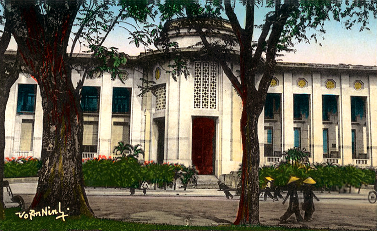 Ngân hàng Đông Dương ở 51 đại lộ Lý Thái Tổ.