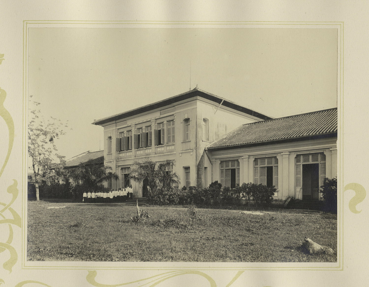 Khoa thai sản, trường Thực hành Y học Bản địa Chợ Lớn, 25/8/1903.