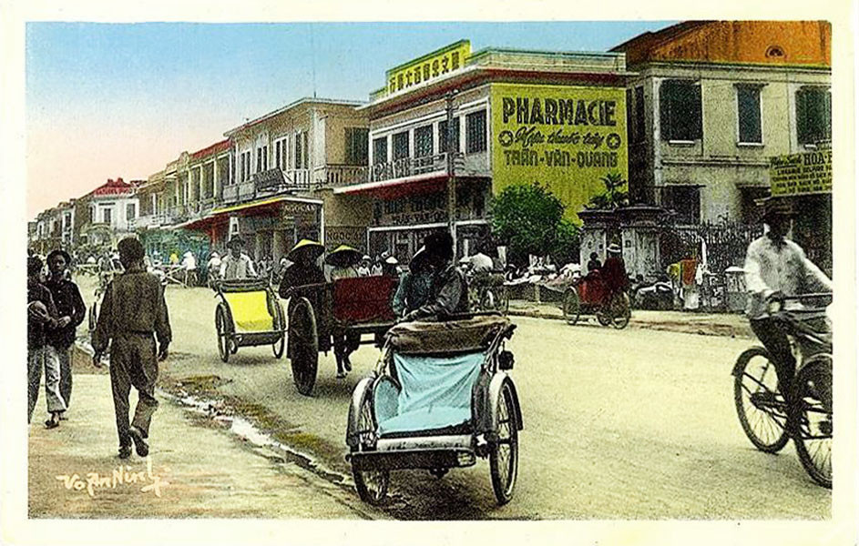 Phố Paul Doumer, nay là phố Cầu Đất.