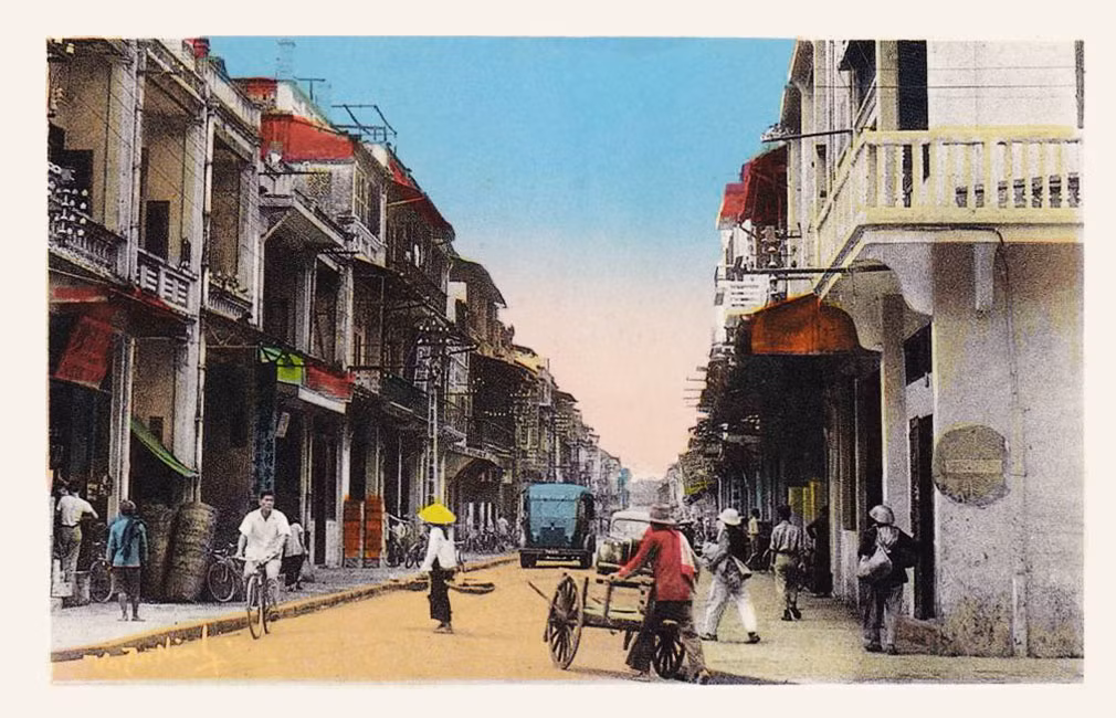 Phố Quảng Đông - khu phố Tàu ở Hải Phòng