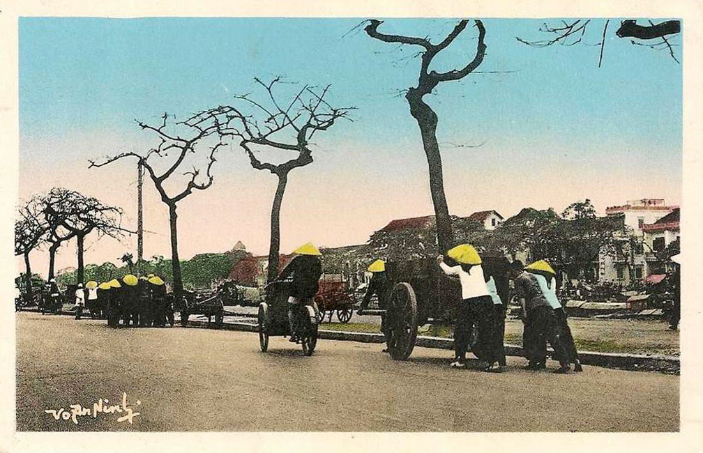 Đường bền Bonnal, nay là đường Nguyễn Đức Cảnh.