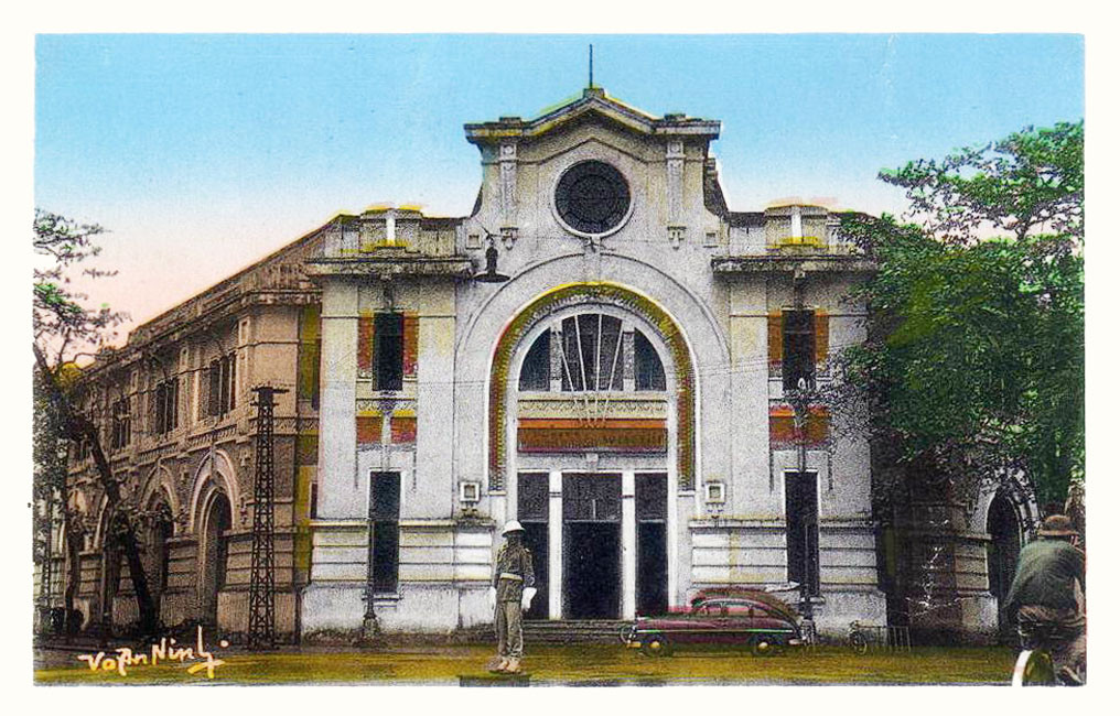 Bưu điện Hải Phòng thập niên 1950.