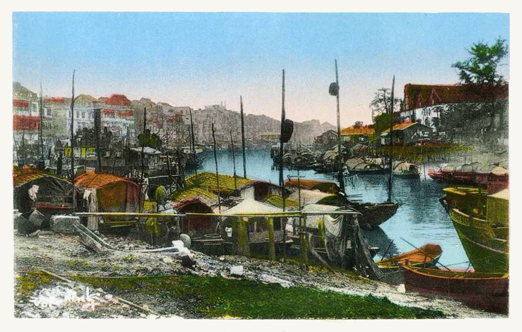 Khung cảnh ở sông đào Hạ Lý.